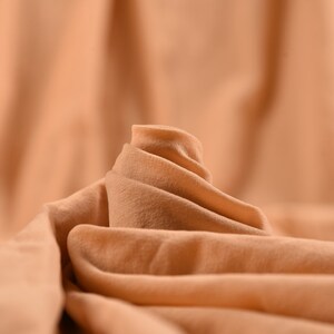 Cotton Poly Blend Fabric Beige Fabric (Remnant-245cmx70cm) Fabric Cut off Fabric Fashion Fabric Clothing Craft Supplies