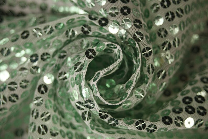 100/% Polyester fabric Mesh Sequin Multiple Remnants fabric silver Embellishments Fabric Cut off Fabric Fashion Fabric Clothing