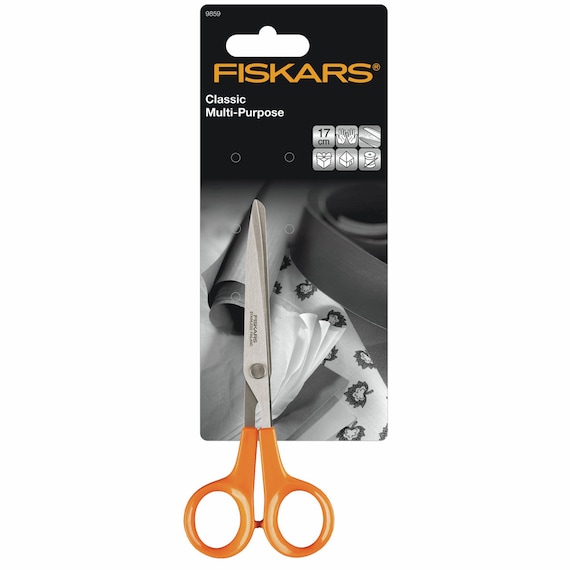 Fiskars Scissors Classic Multi-purpose Shears 17cm 6.5in Premium