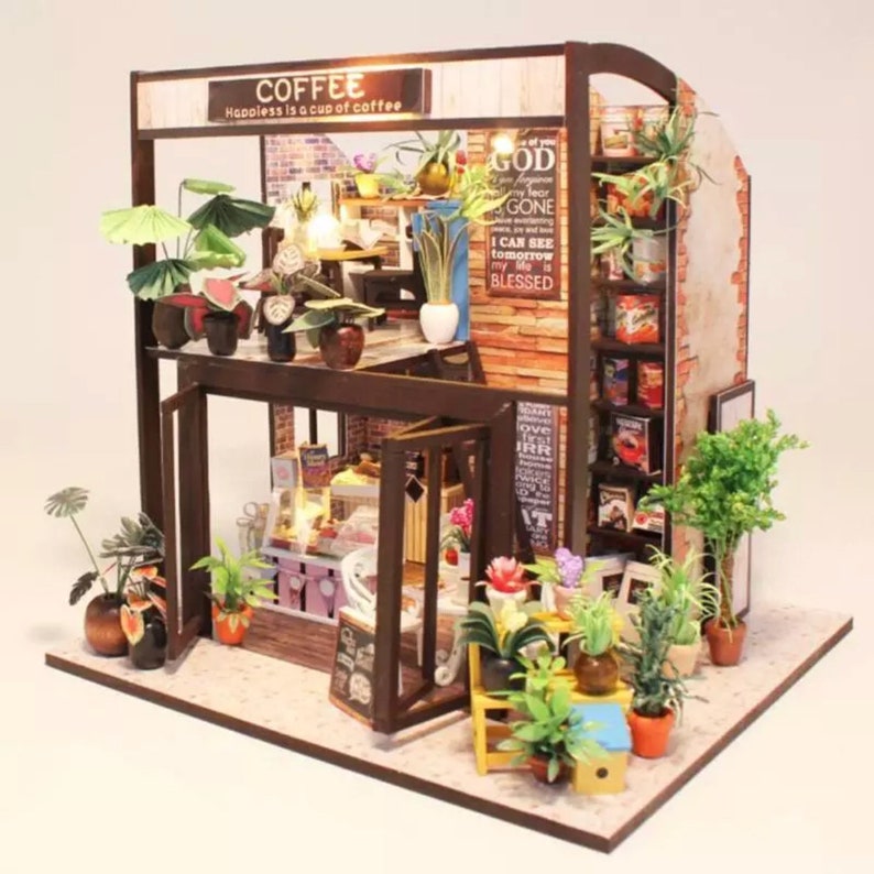 dollhouse coffee shop
