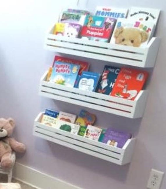 kids book shelving