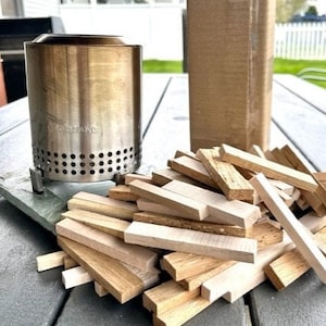 Mini Firewood &quot;Logs&quot; --Perfect for Solo Stove Mini or similar size