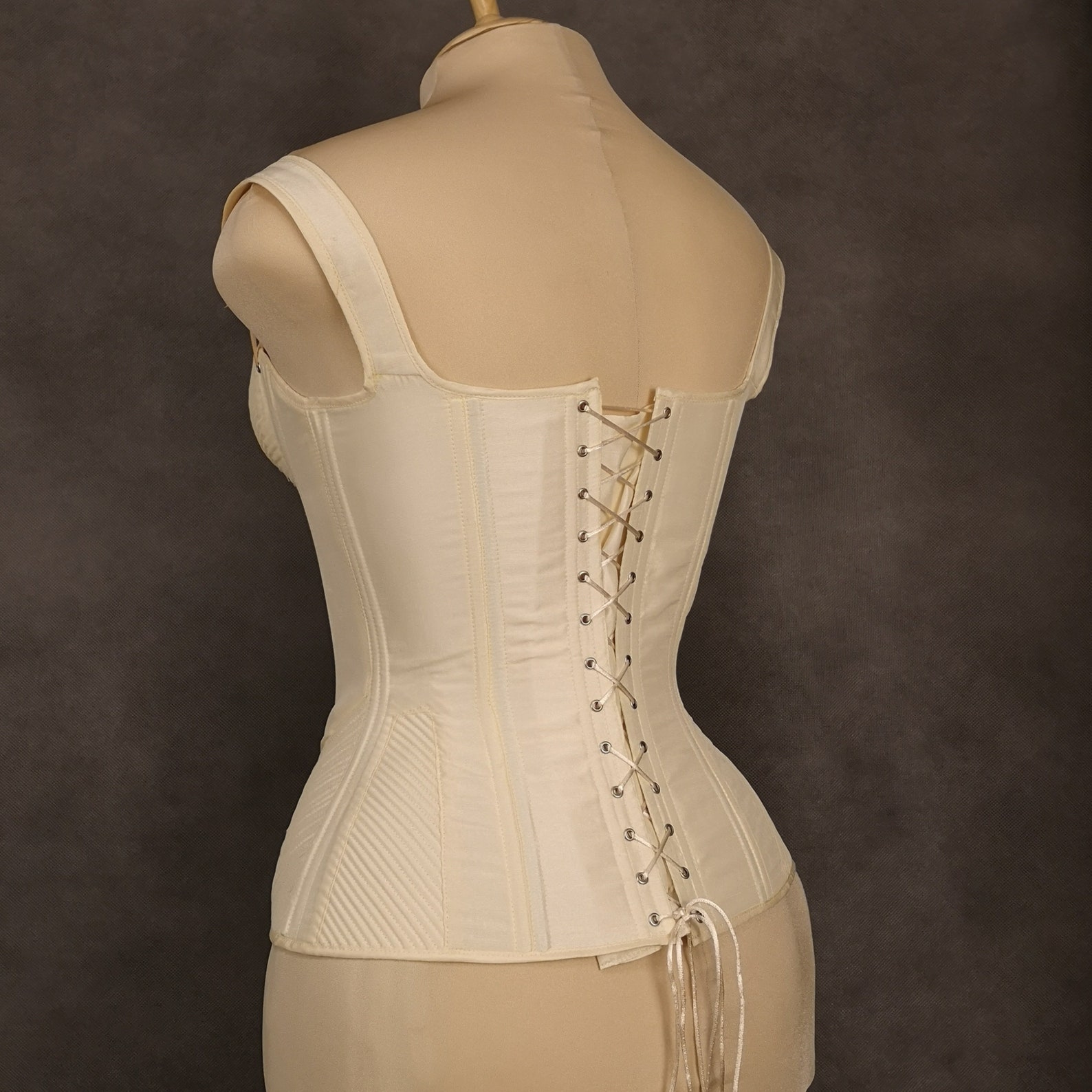 Regency corset MADE TO MEASURE with gussets plain or corded Etsy