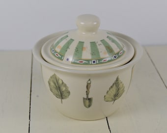 Carlton WALKING WARE Sugar Bowl With Lid and Creamer Set