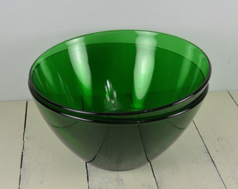 Green Arcoroc Glass Etsy