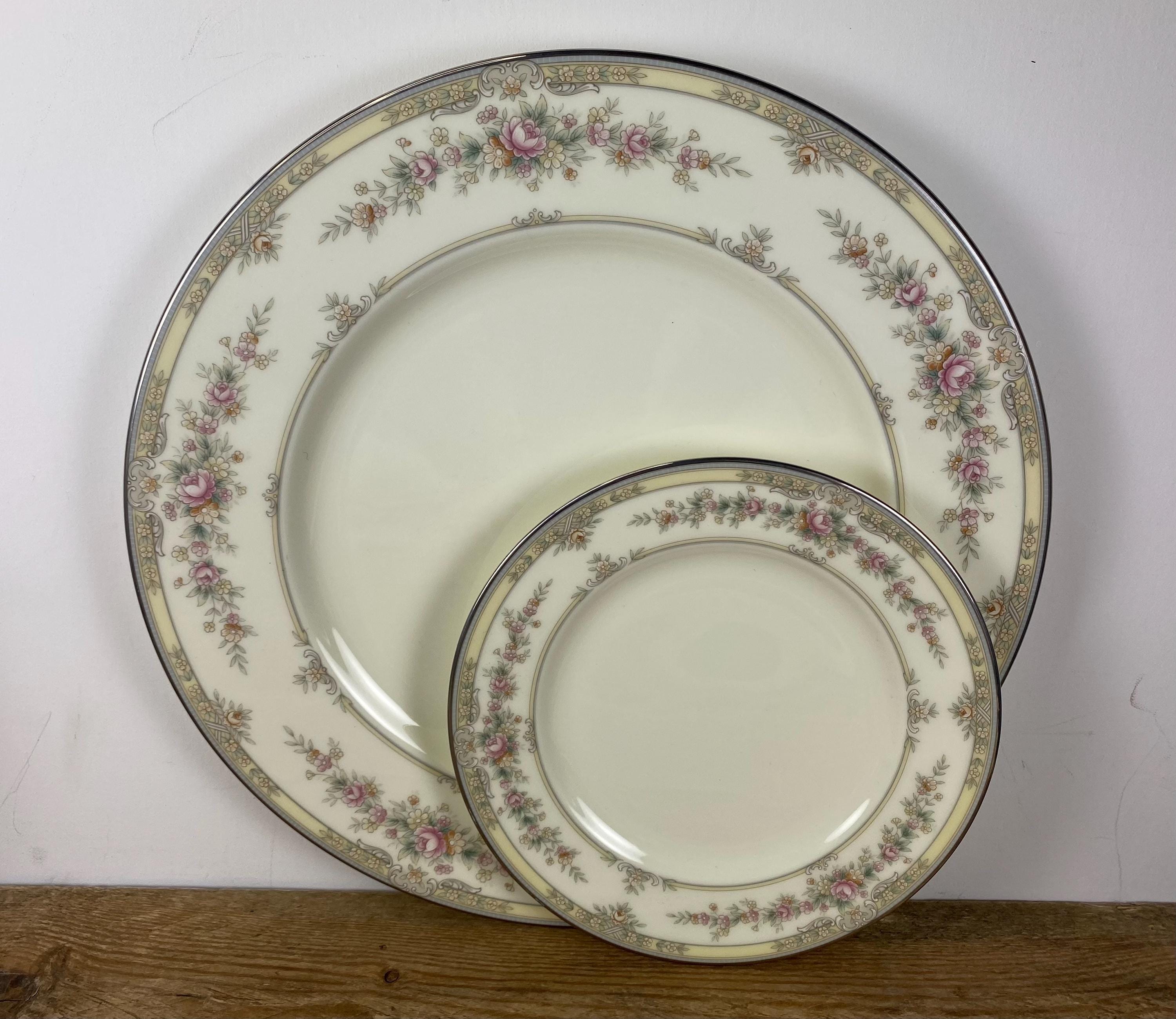 ノリタケ 9729 シェナンドー ヴィンテージ クリーム＆フローラル