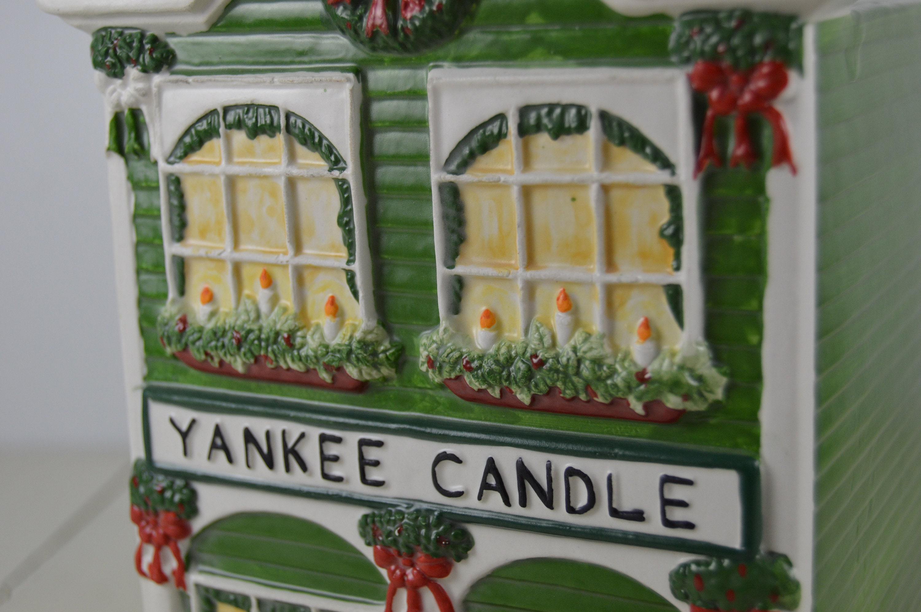 Yankee Candle Storefront Ceramic Candle Keeper 7.25 Etsy