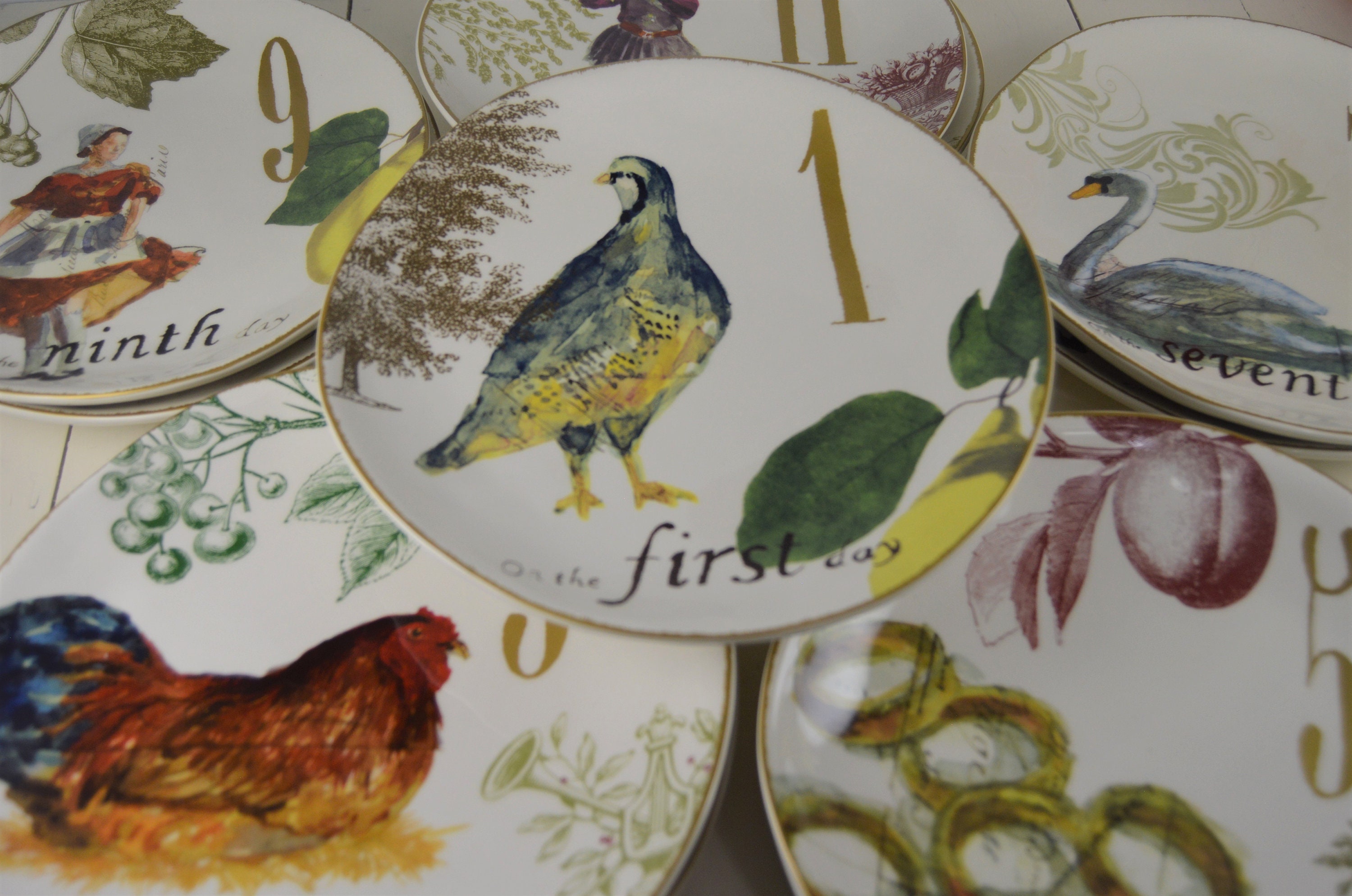 12 days of christmas plates williams sonoma sales