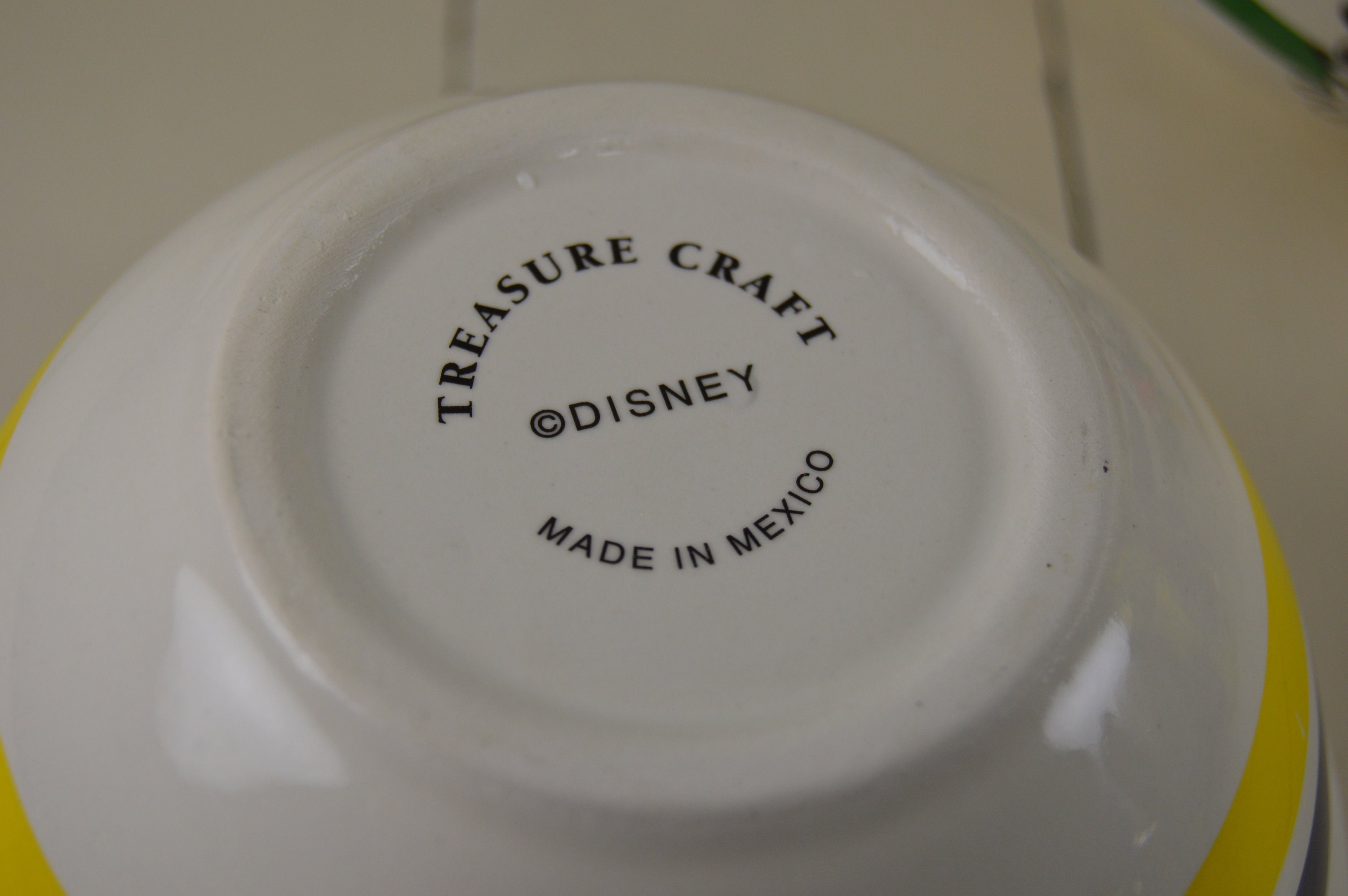 Set of 3 Treasure Craft DISNEY Mixing Bowls Mickey Minnie Etsy