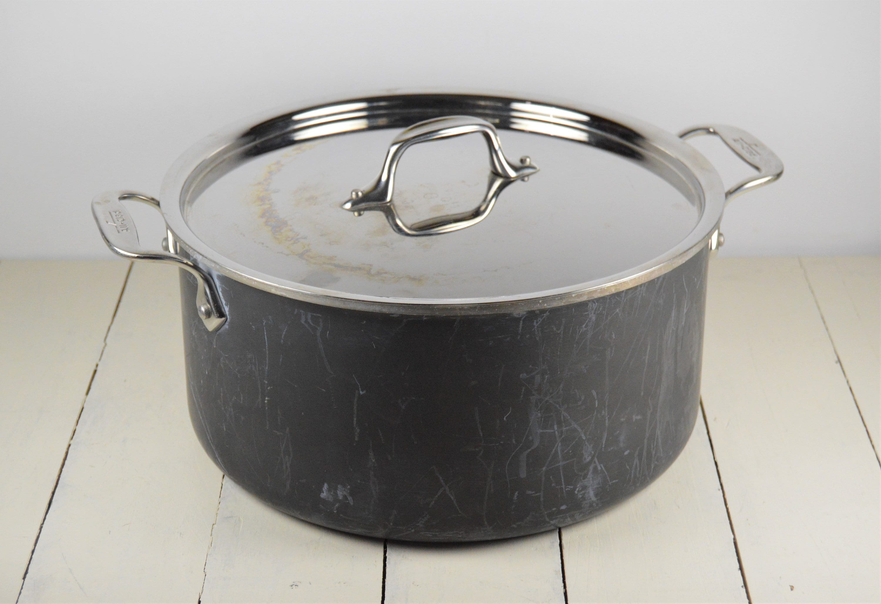 Vtg All-clad METALCRAFTERS Master Chef 412 12 DOMED Lid WOK Stainless &  Aluminum 