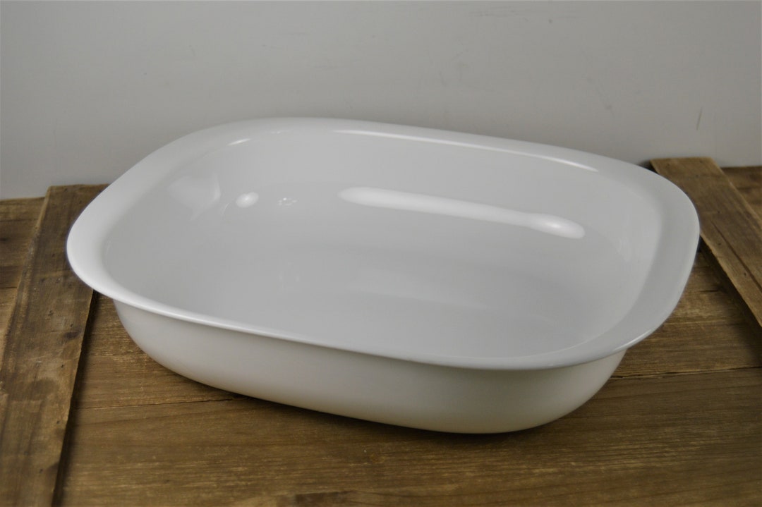 Corningware Simply Lite 3 Quart 13 Rectangular Baker, White Corning Baking Lasagna Casserole