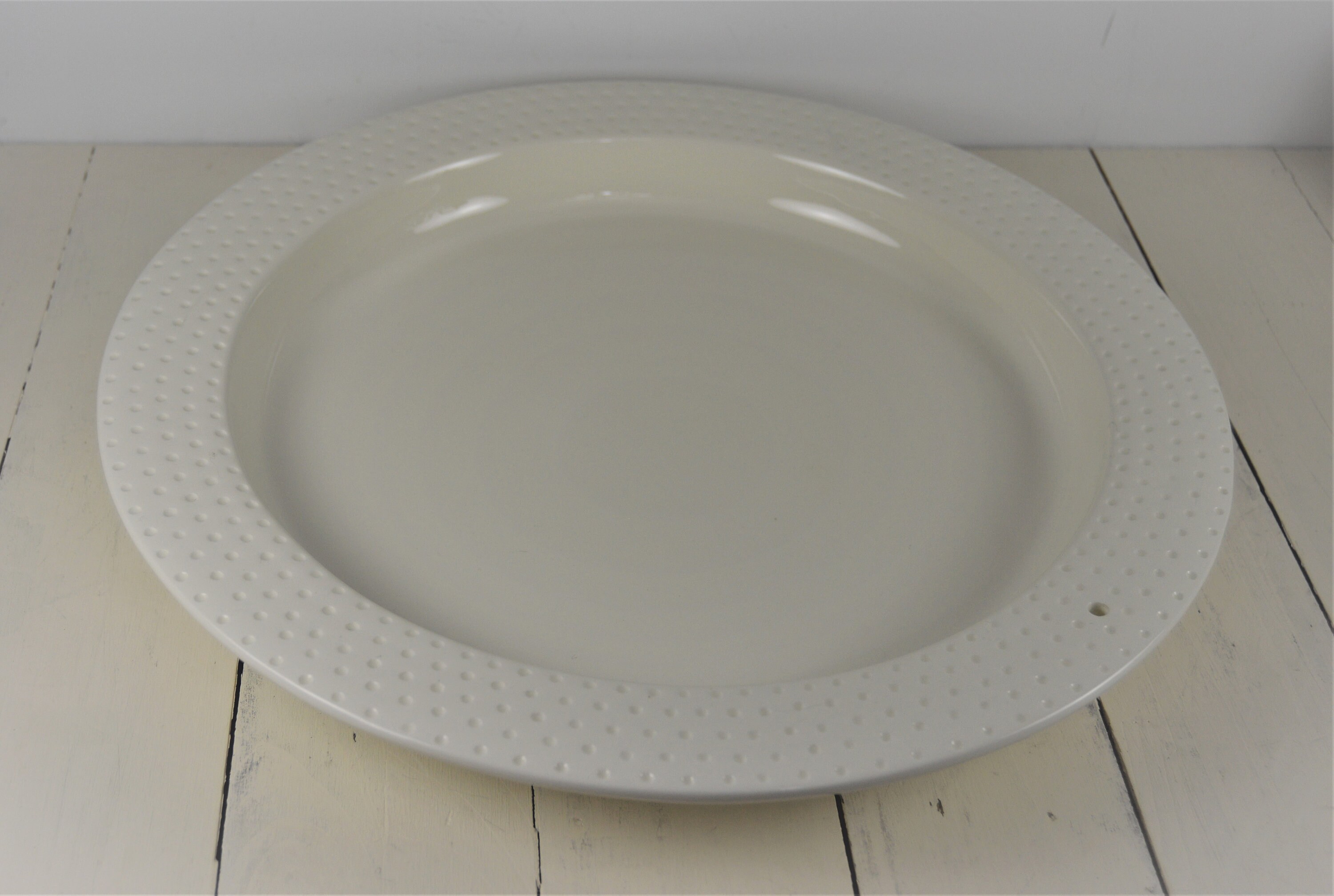 Nora Fleming SWISS DOT 14 Round Platter Serving Tray Etsy