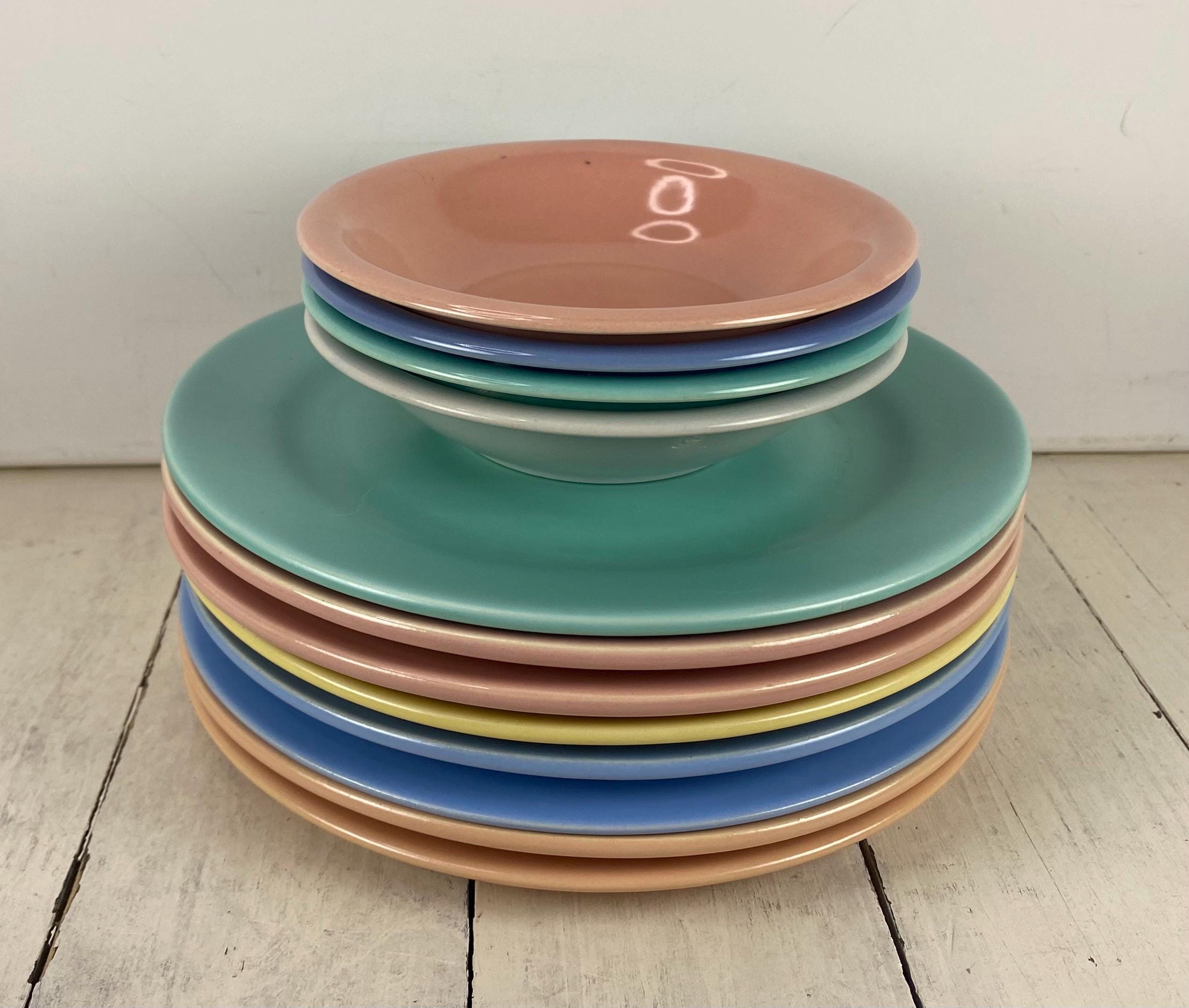 Bauer Pottery Plates - Etsy