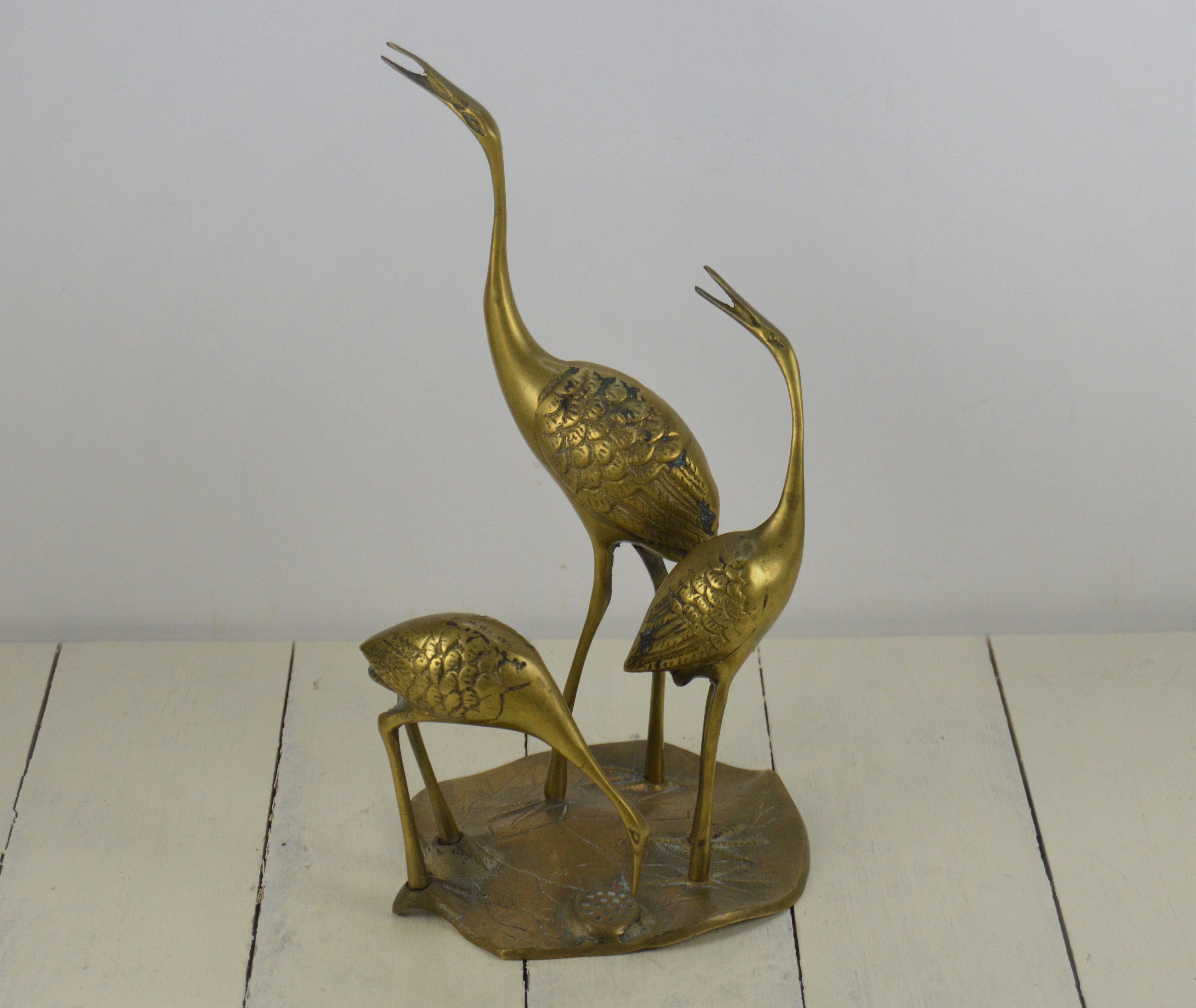 Multipurpose Statues Decoration Crane Chic Gift Collectibles