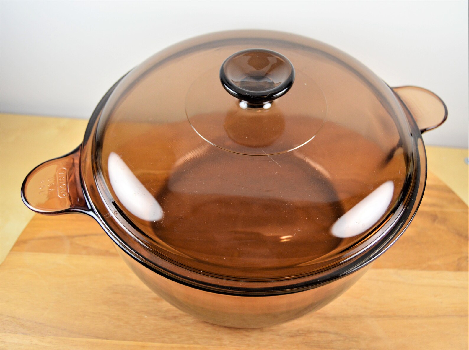 Vision Corning 4.5 Liter 5 Quart Dutch Oven with Pyrex Lid Etsy