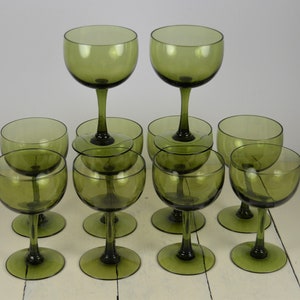 Cocktail Glasses/Liquor Glasses/1.75oz Mini Wine Glasses Set of 6, Cute  Shot Glasses/Great for White and Red Wine/Wine Glass Clear/Tasting Glasses  