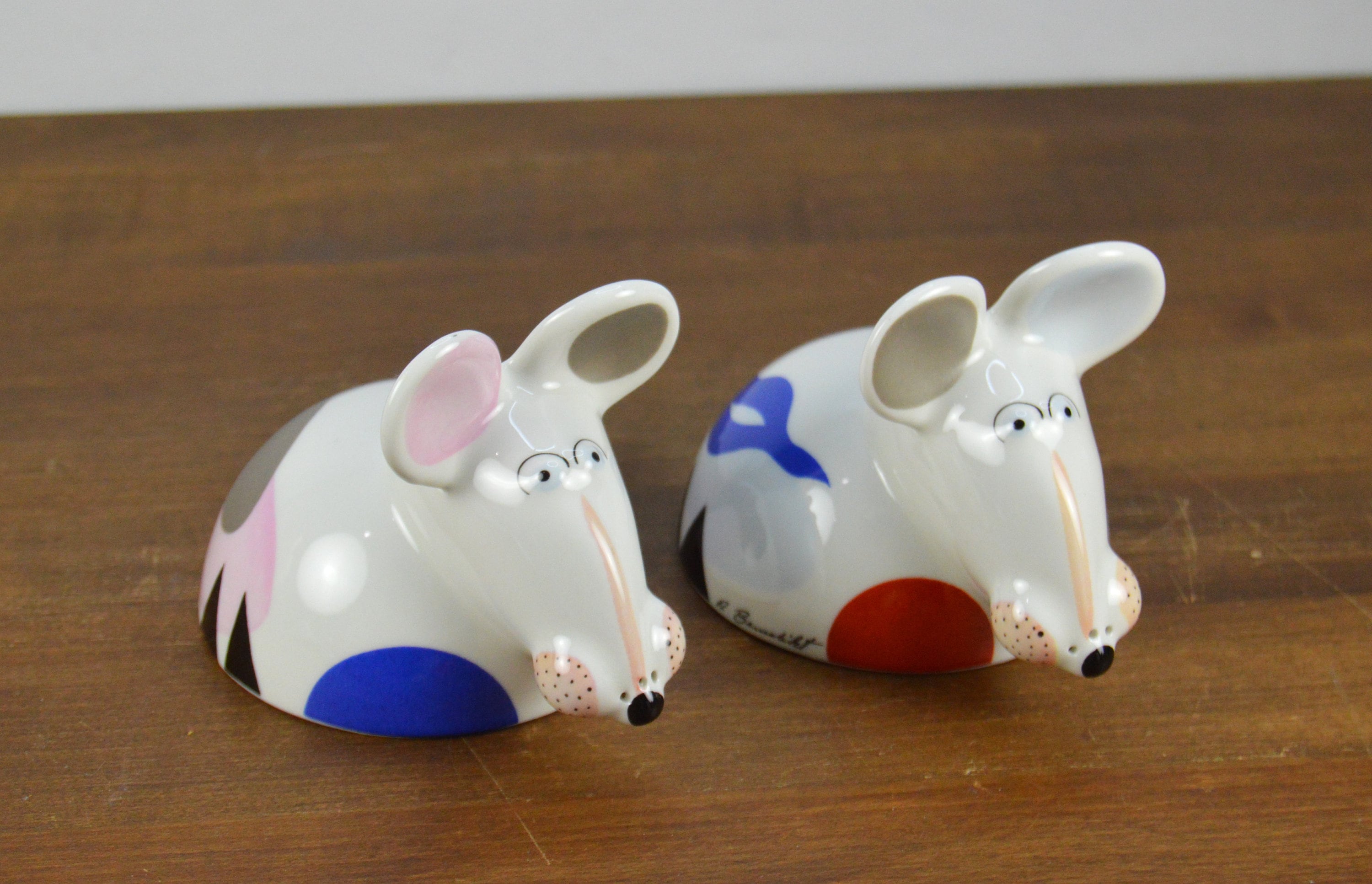 Villeroy & Boch ANIMAL PARK by R Benedikt Mice Salt and