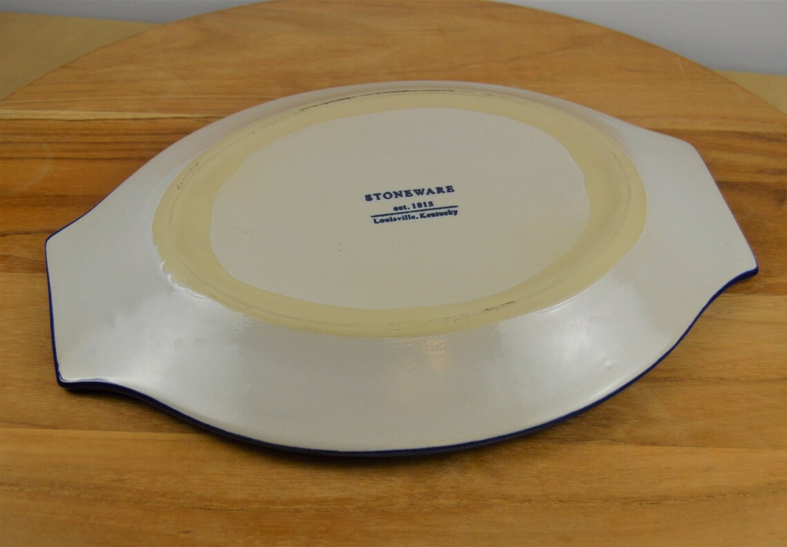 Set of 2 HOT BROWN Sandwich Plates by Louisville Pottery Etsy