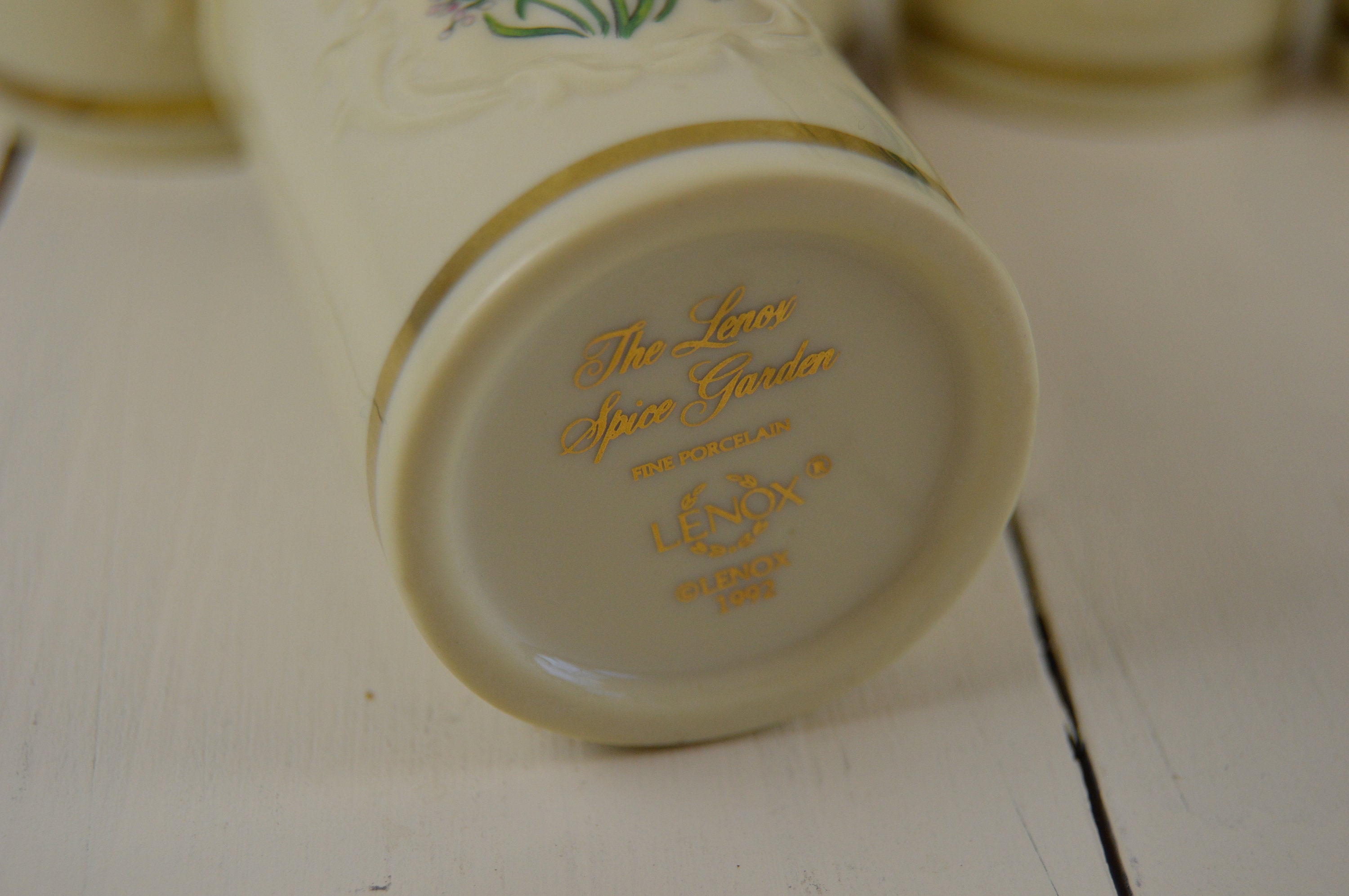 Sold PER Individual Jar Lenox SPICE GARDEN 3 Spice Etsy