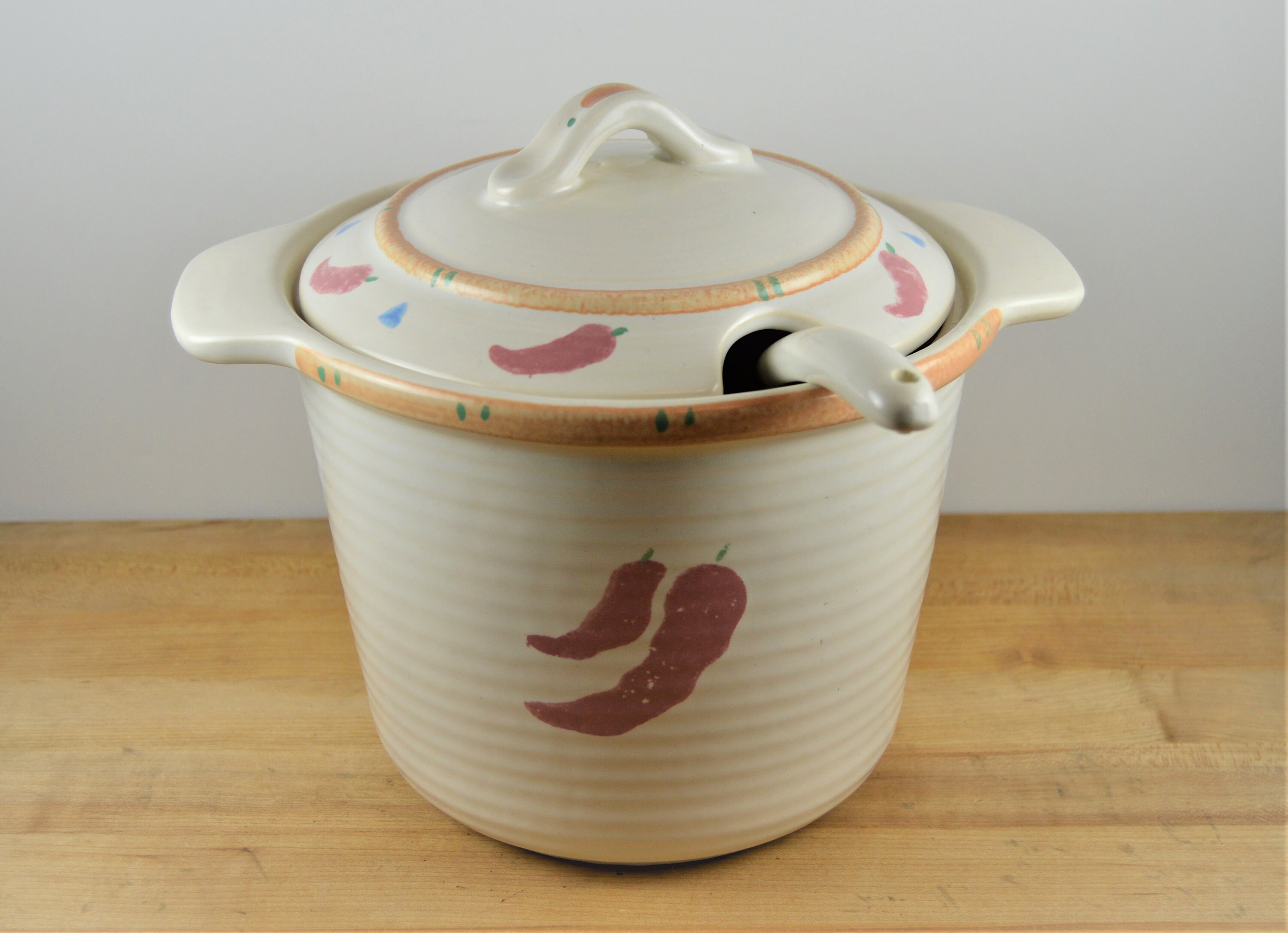 Treasure Craft TAOS Tall Soup Tureen With Lid and Ladle 3 Etsy