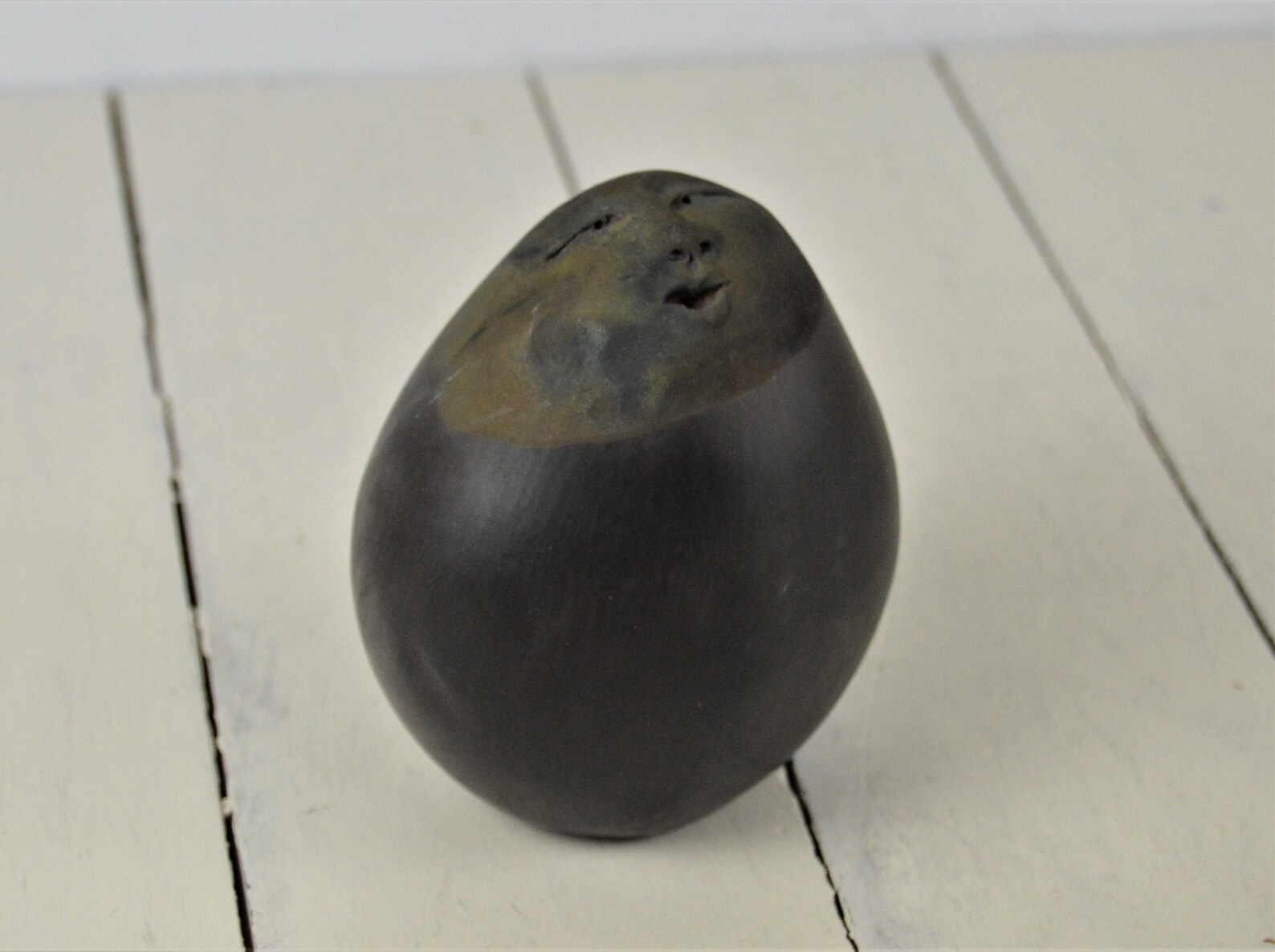 Nan Emmett Pottery Raku Spirit Ceremonial Rattle With Face | Etsy