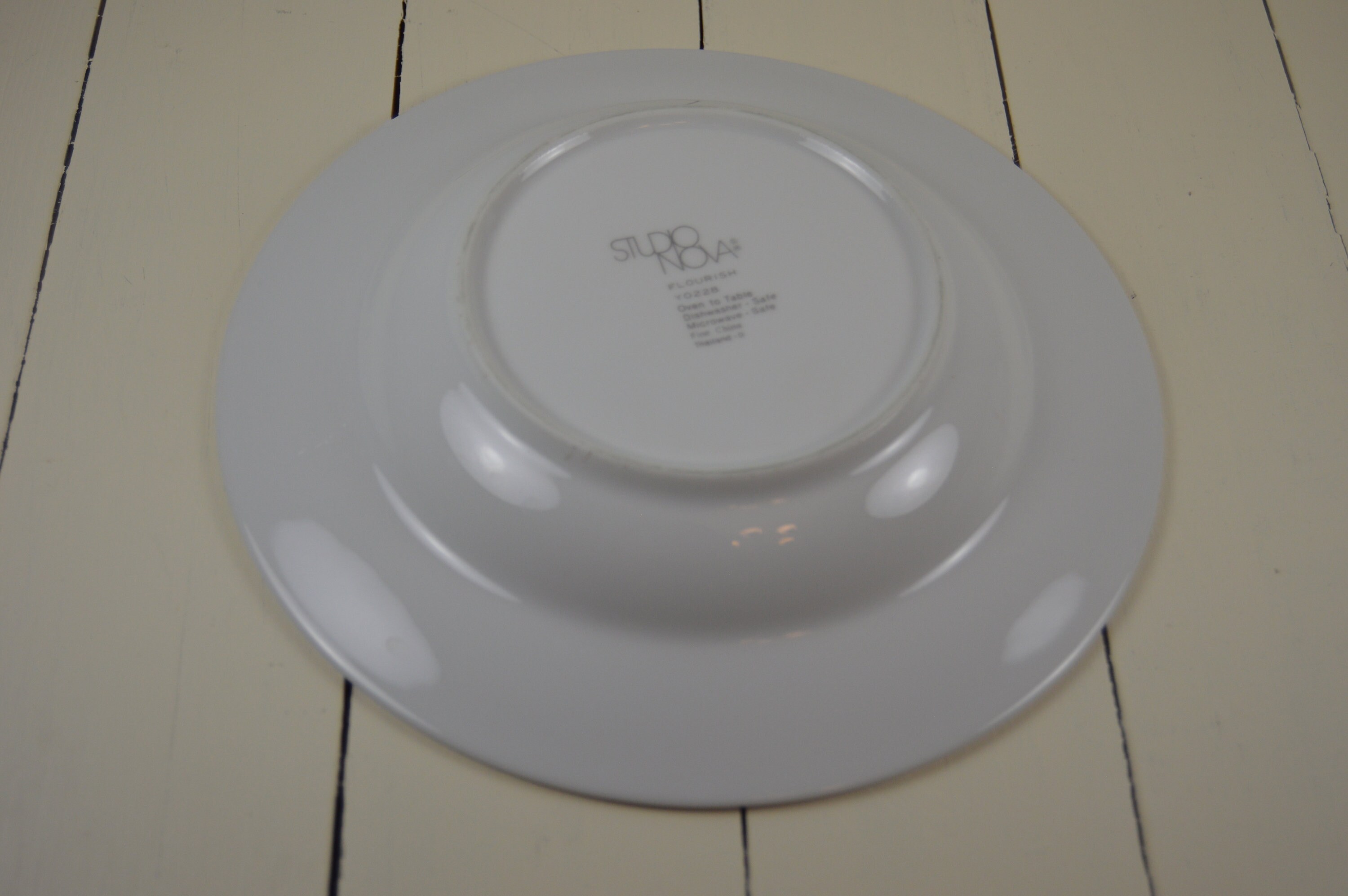 Set of 4 Studio Nova FLOURISH 9 Wide Rim Soup Bowls Etsy