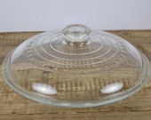 LID ONLY Wagner Ware C6 Magnalite 8.5 quot Round Glass Lid, Domed Glass Self Basting Lid for Pot Skillet Dutch Oven