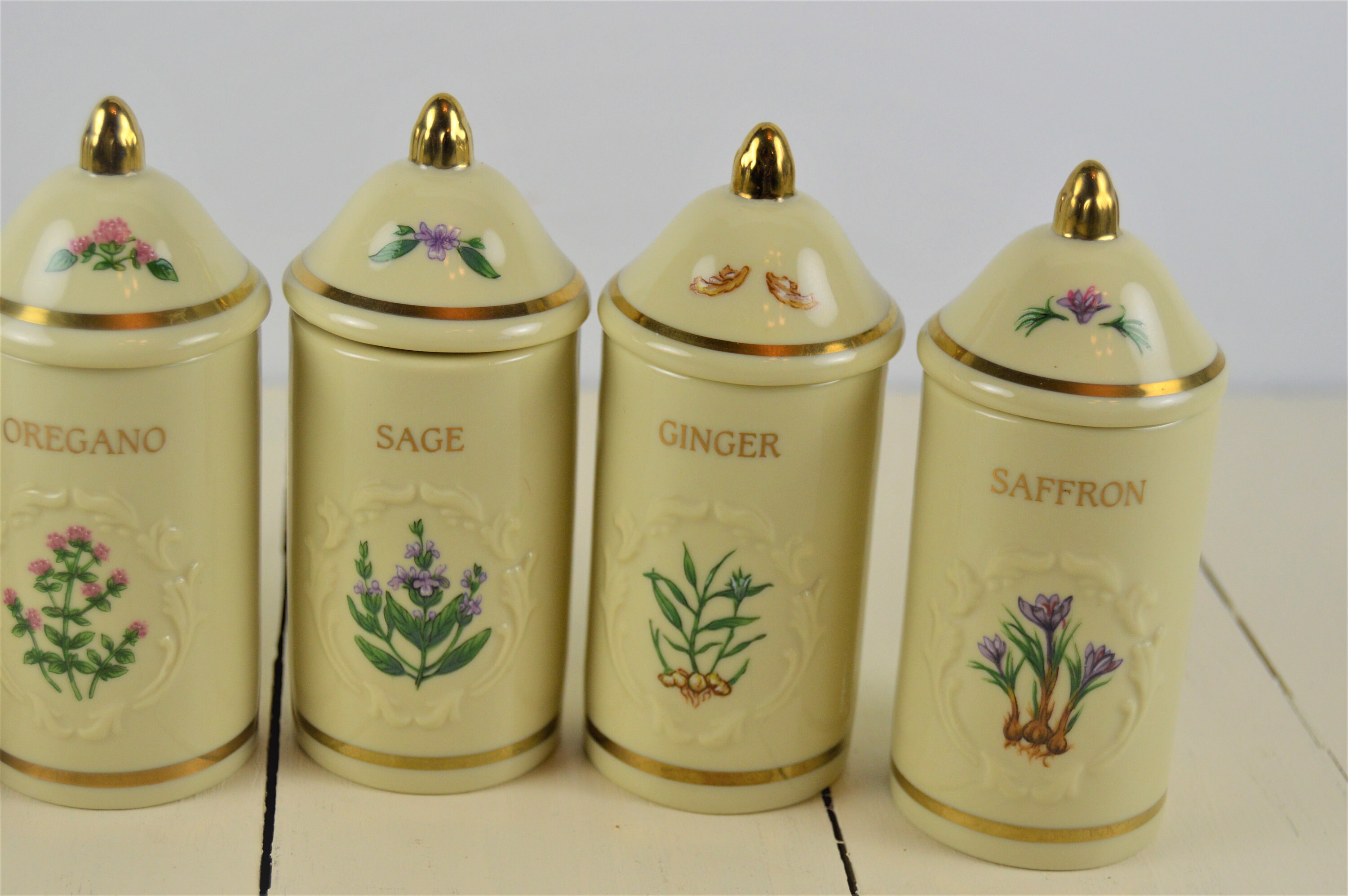 Sold PER Individual Jar Lenox SPICE GARDEN 3 Spice Etsy