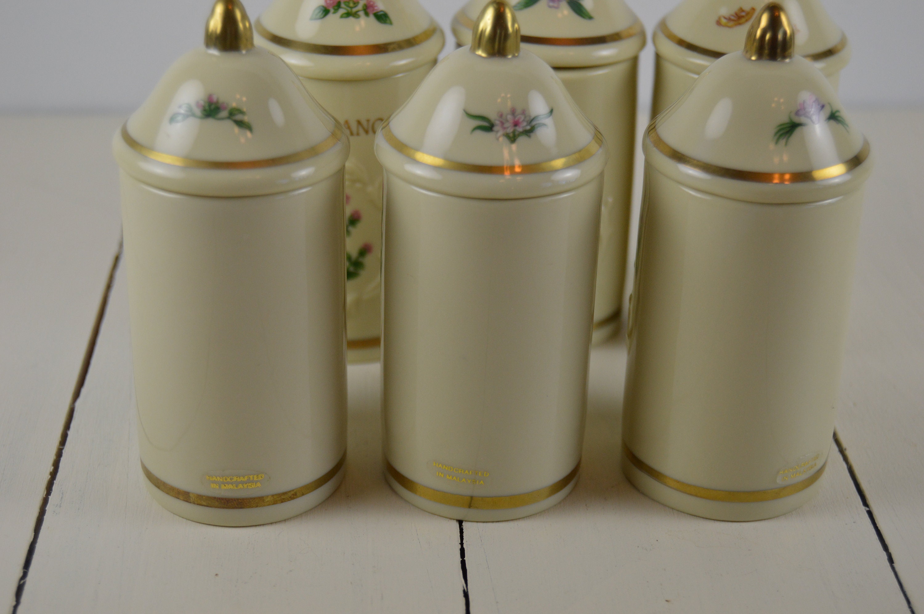 Sold PER Individual Jar Lenox SPICE GARDEN 3 Spice Etsy