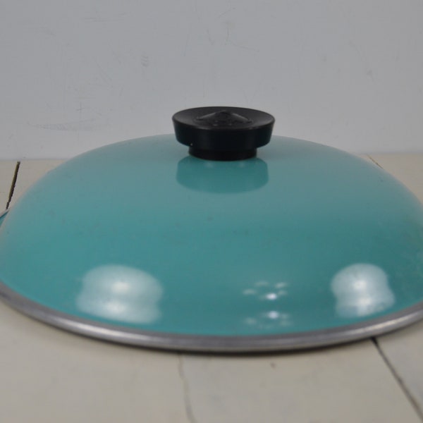 Enamel Pot Aqua Etsy