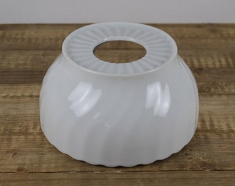 Kaiser NICOLE Swirl Candle Warmer Stand, All White, Holder/Stand Only, Kaiser W. Germany