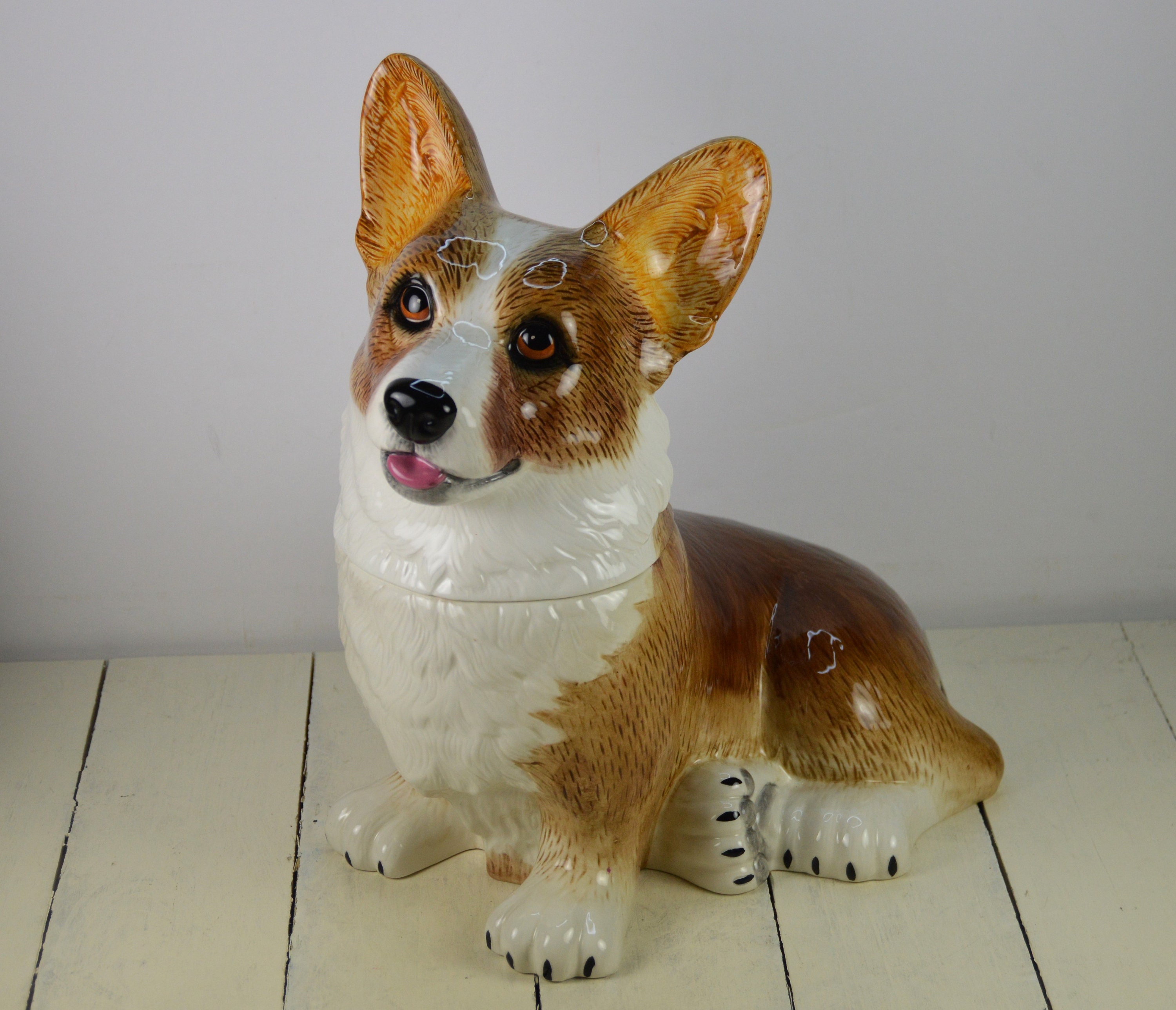 Montana Silversmiths Pembroke Welsh Corgi Cookie Jar 11