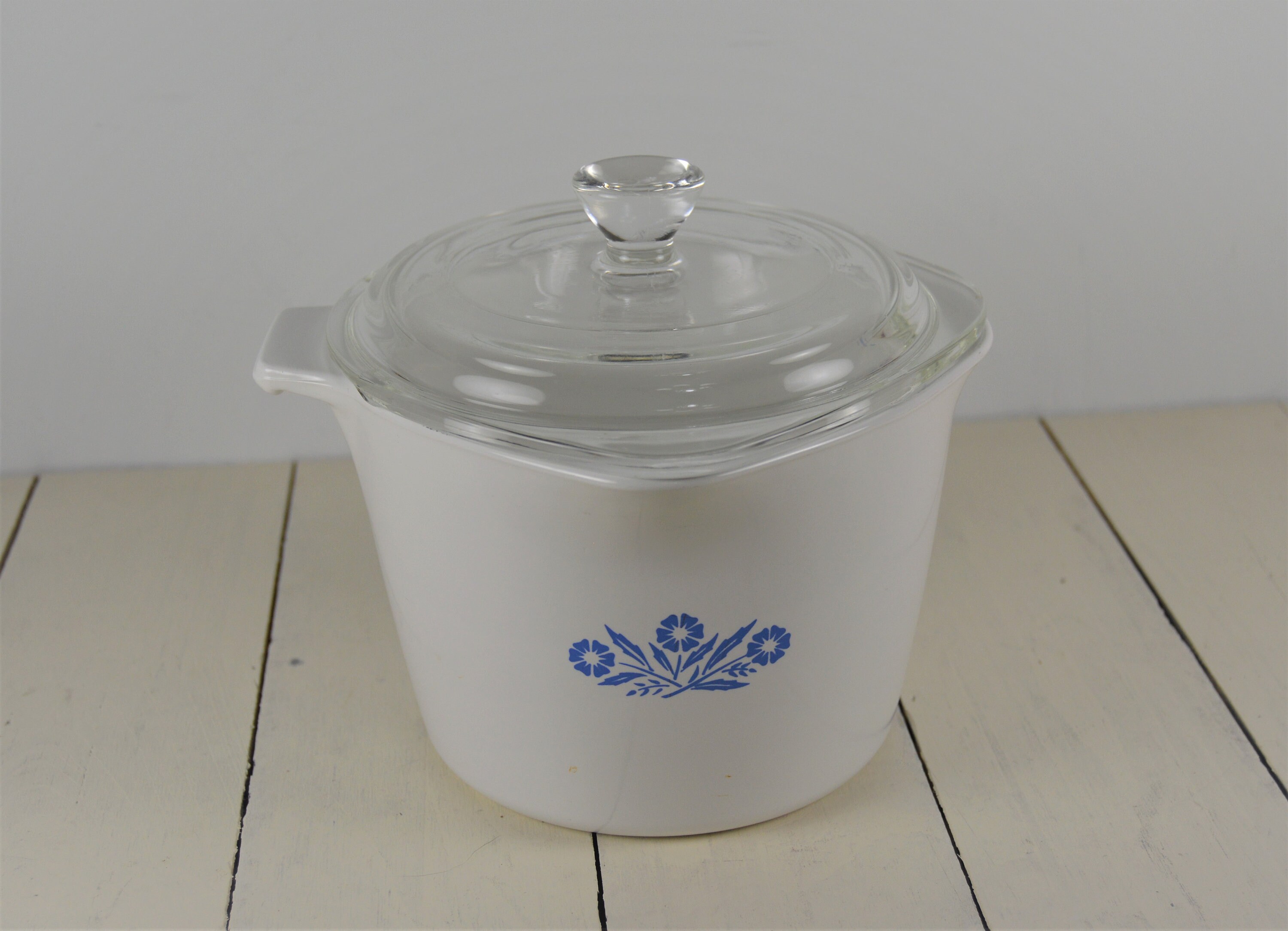 Corning Ware 1 Quart Saucemaker with Pyrex Lid P55B Etsy