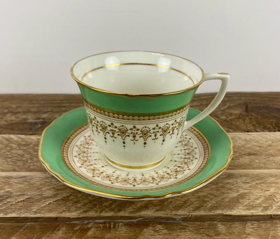  WORCESTER REGENCY ティーポットなどセット Royal Worcester REGENCY Green and Brown 4 Oz Demitasse Cup and