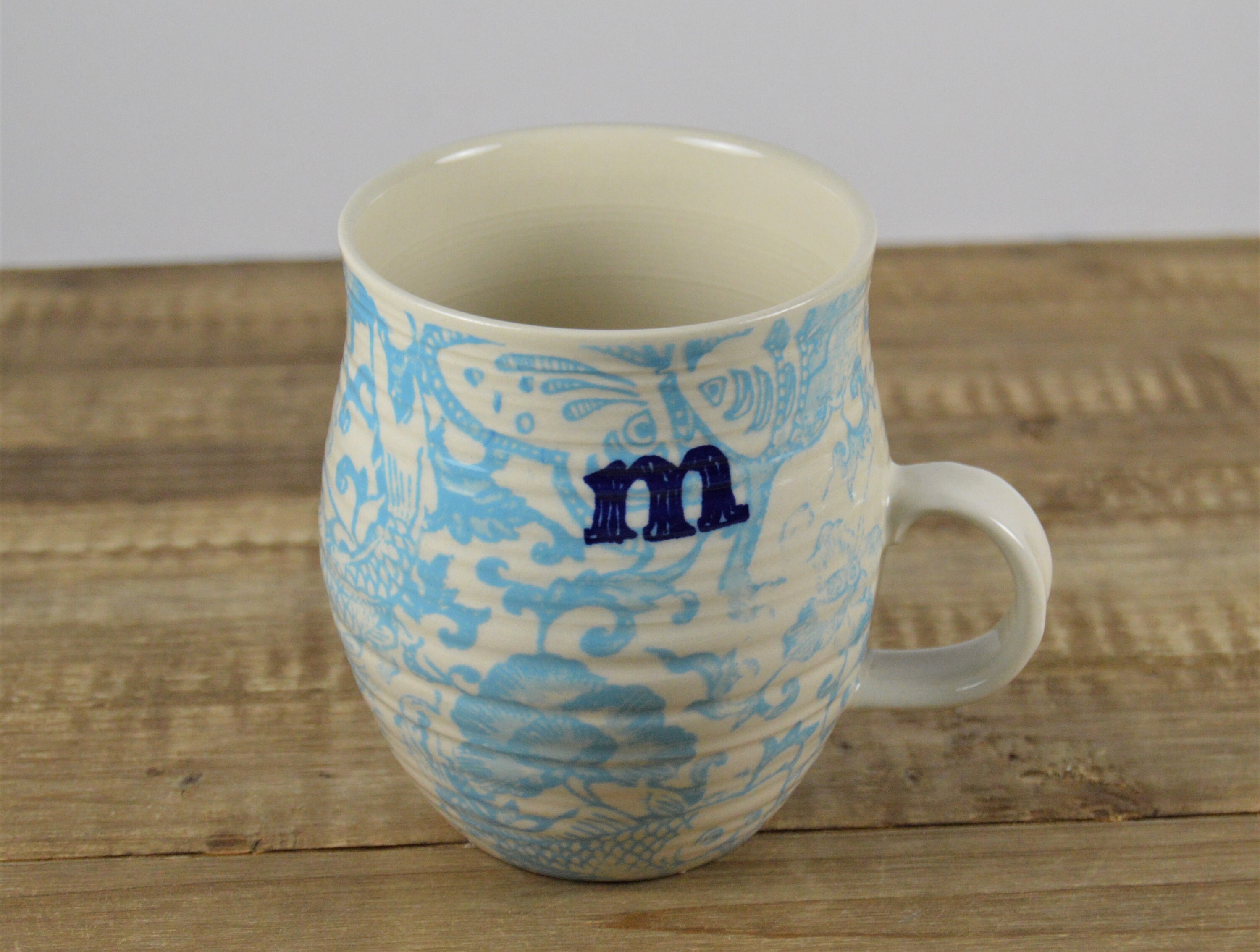 A-Z Letter O Monogram Initial Mug Pottery Barn