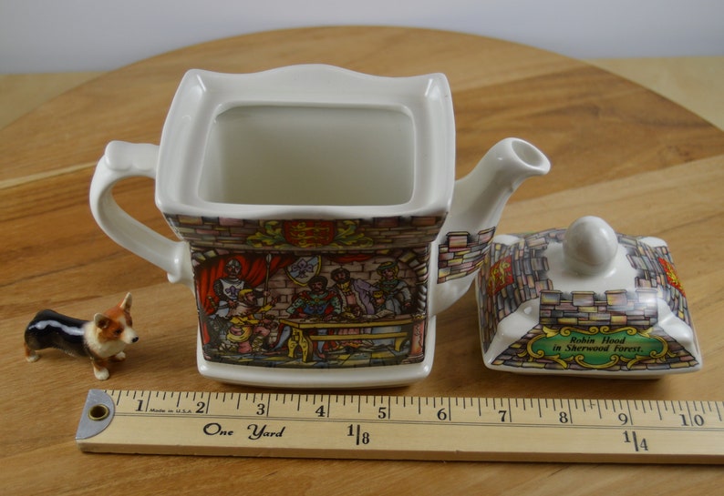 Sadler Robin Hood Sherwood Forest Sheriff of Nottingham Teapot Etsy