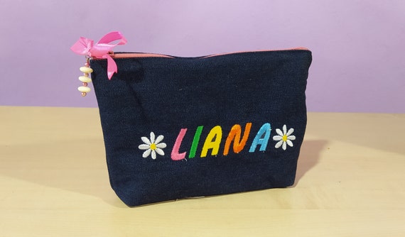 Astuccio Personalizzato Con Il Tuo Nome Ricami Etsy