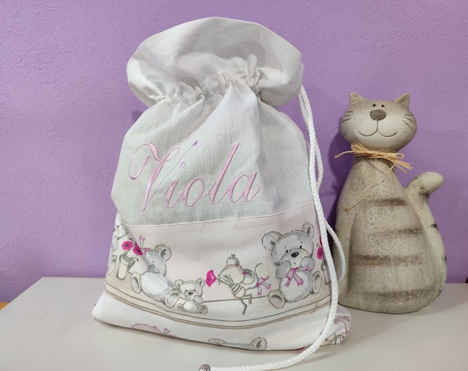 Personalized Baby Bag - Baby First Changing Bag - Nursery School Bags