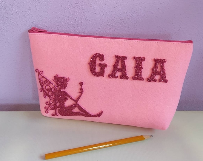 Handmade Pencil Case Personalized with Name - Personalized Gifts for Kids and Teens - Teacher Gift