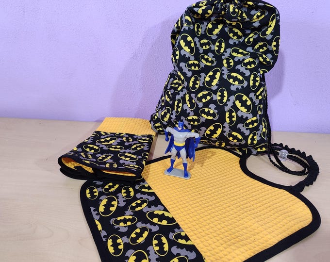 Batman nursery set personalized with name