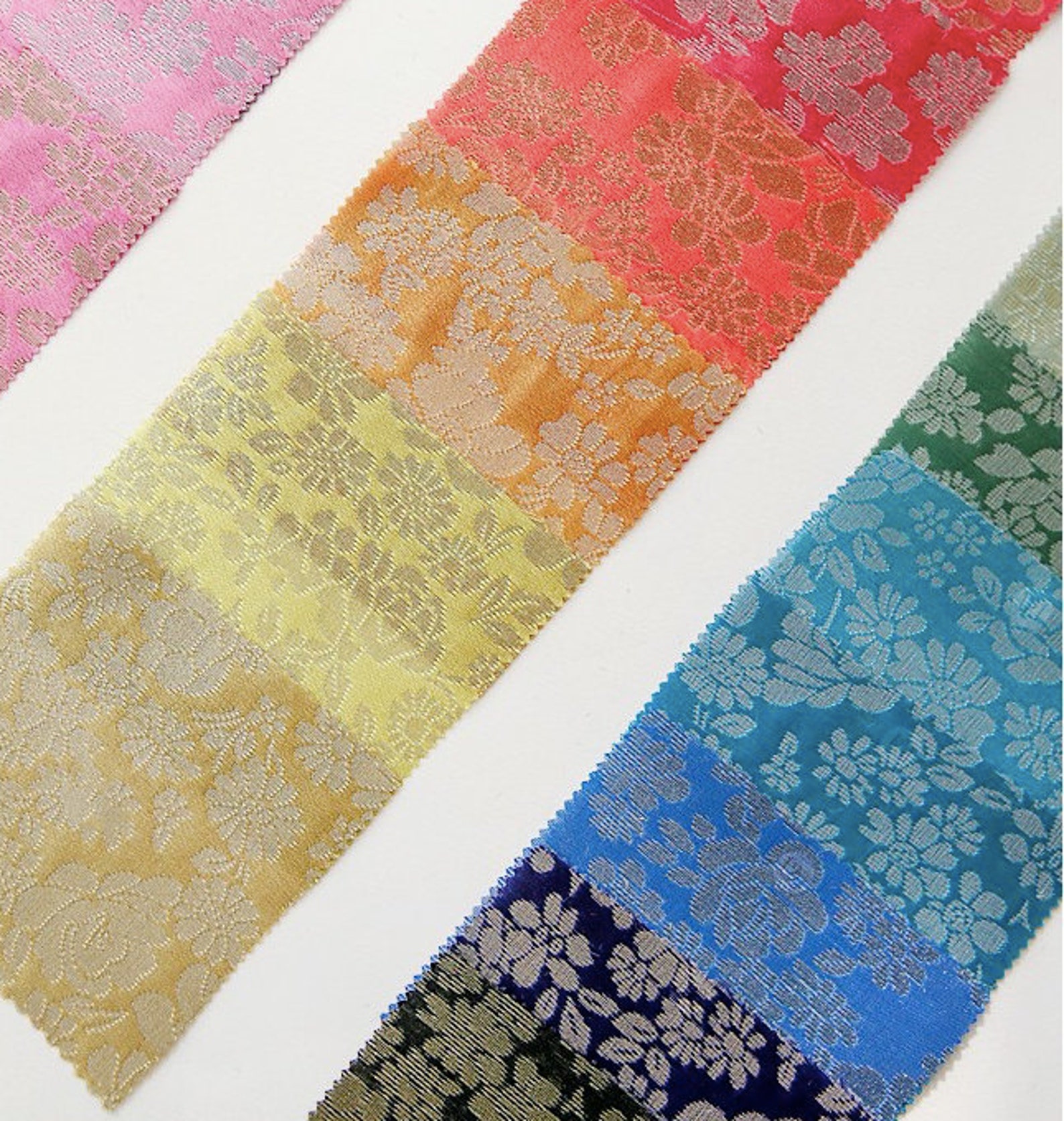 HANBOK Fabric flower pattern 21 colors / yard Etsy