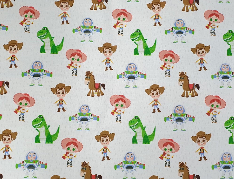 Toy Story Baby Cotton Fabric/half yard fabric/Woody Fabric Etsy