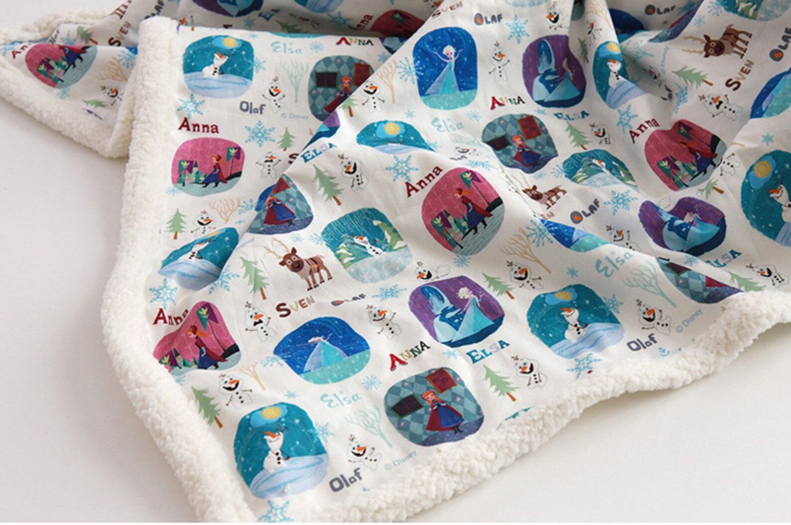 Frozen Cotton Fabric/half yard fabric/Disney Frozen Elsa Etsy