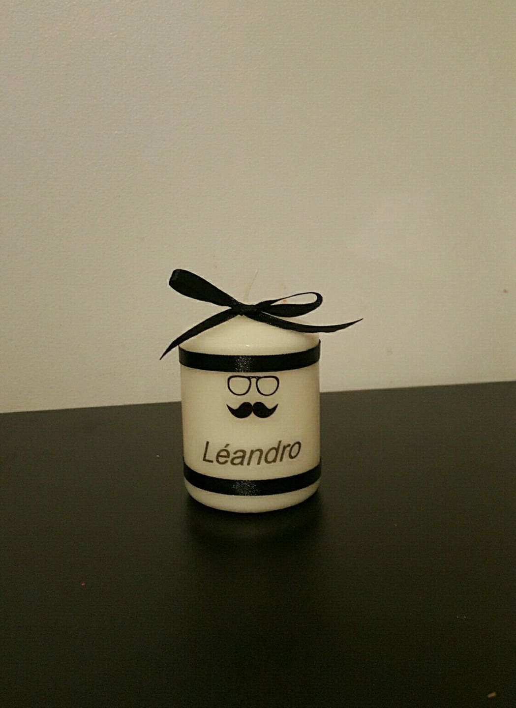 Superbe Bougie Déco Personnalisé avec Le Prénom