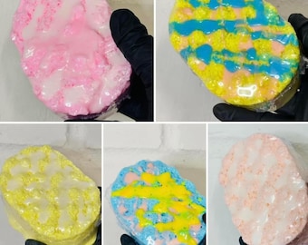 Mini Exfoliating Soap Sponges