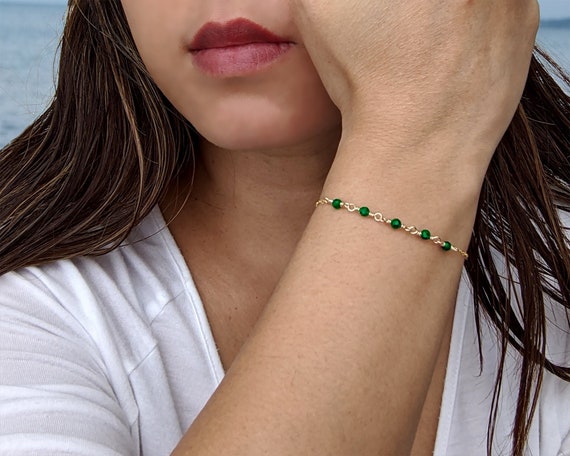 Small Gemstone Bracelets Small Gemstone Bracelets