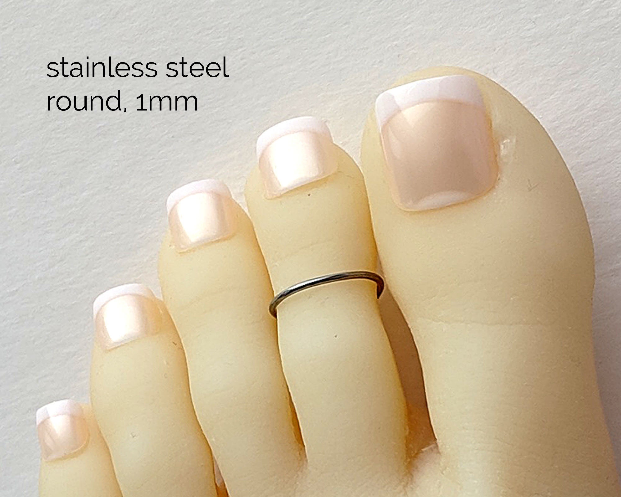 Silver Toe Ring Dainty Gold Filled or Sterling Silver Toe Ring Tiny Toe  Ring Thin Adjustable Gold Toe Ring Foot Jewellery - Etsy