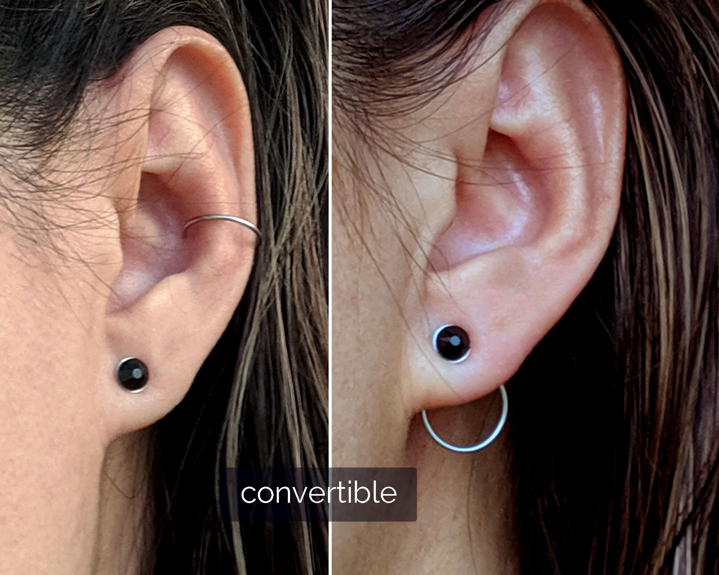 Hot topic shop surgical steel earrings