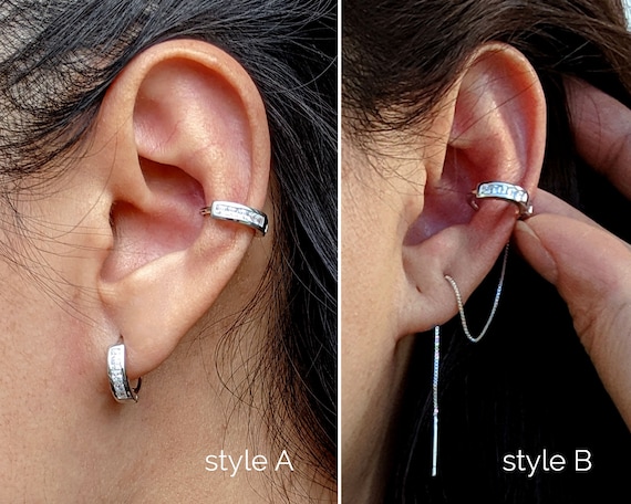 Conch diamond hoop outlet