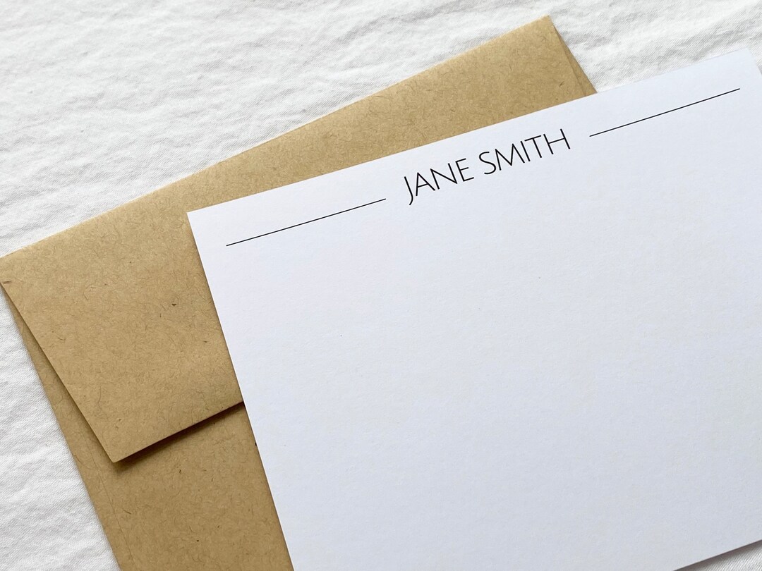 Personalized Stationery Letter Writing Stationery Set Custom Stationery ...